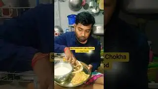 ठंड में गरमा-गरम Litti Chokha 😋 | Desi Food Love #shortsfeed #desi #minivlog #food