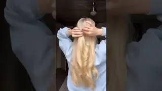 It&rsquo;s giving Cinderella 👑 #hairstyles #haircare #blonde