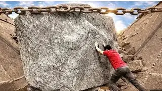 WORLD'S BIGGEST Rock Crusher DESTROYSGIANTMountain Stone!#crushing #viralvideo🥵