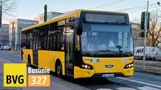 BVG | Mitfahrt Bus 327: Ringbus Reinickendorf-Ost | VDL Citea LLE-120.255 EN15