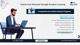 Learn Data Analysis from Industry Experts