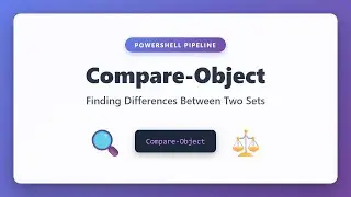 Compare-Object in PowerShell: Find Differences Between Two Sets | PowerShell Tutorial