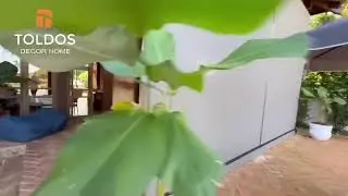 Toldo Cortina em Tela Solar Screen, excelente op&ccedil;&atilde;o para prote&ccedil;&atilde;o da sua &aacute;rea sem perder a eleg&acirc;ncia