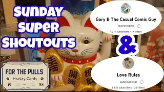 Sunday Super Shoutouts #1