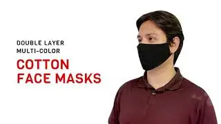 ServeTheFlag's Cotton Face Mask Cloth Masks Mouth Nose Washable Reusable Double Layer Adjustable Ear