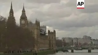 AP video of scene around Westminster
