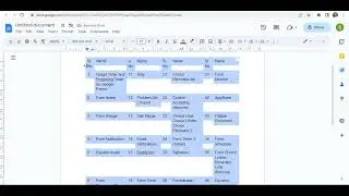 Border to table in Google doc| Problem solved when copying data from sheet to Doc | Sonali Doifode