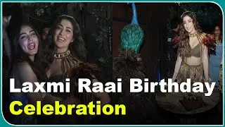 Laxmi Raai Unique Jungle Theme  Birthday Celebration With Many Celebs