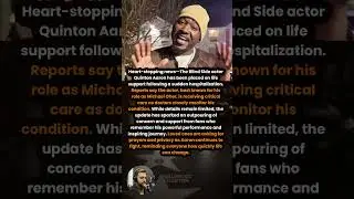 Shocking Update Quinton Aaron Hospitalized and Fighting for His Life #shorts