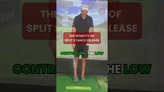 The Split Stance Drill That Fixes Low Point and Direction