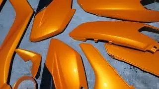 cat orange metalic