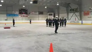 RCSCC Centurion Comp. Drill Team With Arms 2019