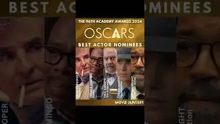 Best Actor Nominees✨ #oscars2024 #96thacademyawards