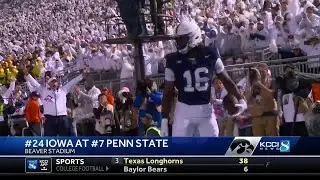 KCCI's Jeff Dubrof recaps Iowa's shutout loss at Penn State, live from Beaver Stadium