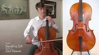 Serafina DX 4/4 cello / Zack Reaves / at the Metzler Violin Shop