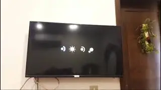 TCL smart LED LCD Logo hang /logo stand fulat SOLVED