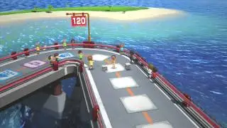 Courts is Wearing a Swimsuit - Wii Party U Part 2