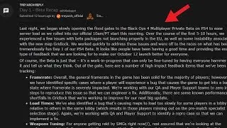 Treyarch Leaked reddit post- call of duty black ops 4 private beta feedback!!!!!!!!