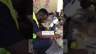 Making of talking robots in Africa #Robotsinafrica #talentattraction #attasmart #africa #attasmart
