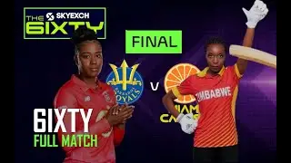 Full Match | FINAL | Barbados Royals vs Miami Calusa | The 6IXTY 2023 Women