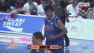 Jerry Codi&ntilde;era strong rebound and scores! #PBALegends #UNTV
