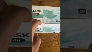 HOW TO OPEN FACE MASK BOX?
