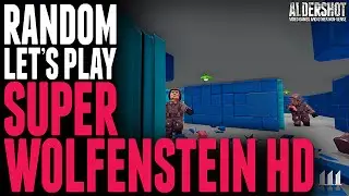 Random Let's Play: Super Wolfenstein HD (Indie game silly shooter gameplay)