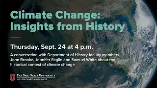 Climate Change: Insights from History