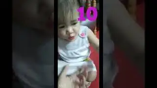 Foty3 Chinese numbers  when she is 1 year old