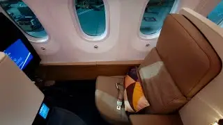 Etihad Airways 787-9 - Abu Dhabi to Hong Kong - Business Class - May 2019