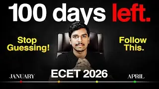 HAPPY SANKRANTI| 100 days to go for ecet| best preparation strategy for ecet 2026|