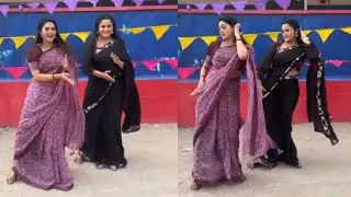 Nindu noorella savasam serial fame Bhagi Manohari latest dance video