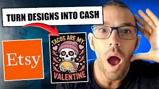 💥 HOW I Make MONEY with PNGs on ETSY &ndash; From DESIGN to DOWNLOAD in 1 Video! 💰