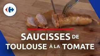 Saucisses de Toulouse &agrave; la tomate | Les recettes Carrefour