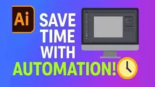 How to Add Automation Script in Adobe Illustrator | ইলাস্ট্রেটরে অটোমেশনের মাধ্যমে সময় বাঁচান।