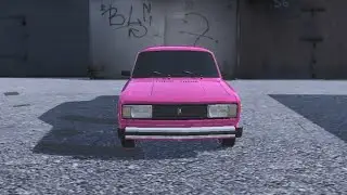 Lada Russian Car Drift // Gameplay