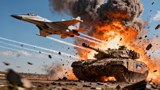 Netanyahu Furious! Lebanese Fighter Jets Cross Israeli Tank Convoy. What Happened?