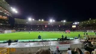 Wolves Light Show and player walkout vs Everton 1st November 2021