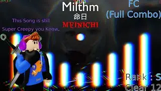 CREEPY BOSS SONG In Milthm 命日 (Meinichi) Clear 12 FC (Full Combo)
