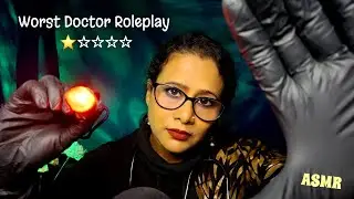 ASMR Worst Doctor Ever 😭 | Funny & Chaotic Doctor Roleplay| Asmr Ghosal