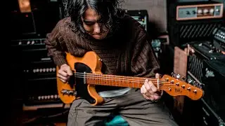 【Brush eight】TMG Guitar Co. Gatton &ldquo;Blackguard&rdquo; Butterscotch  Light Aging & Checking&ldquo;1P RoastedMaple