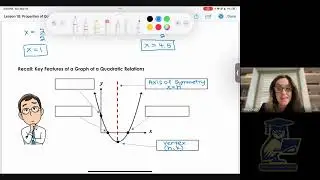 MCR3U: Lesson 18 Properties of Quadratic Functions