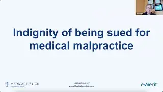 The Indignity of Being Sued for Medical Malpractice - Medical Justice