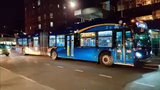 PANYNJ Shuttle & Q70 SBS Mini-Action in Jackson Heights