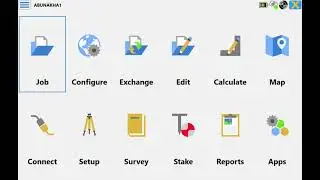 Transferring data using BT or through Whatsap in Topcon FC 6400 controller