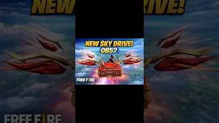FREE FIRE OB52 UPDATE 🔥 New Skydive Skin First Look 😍 | FF OB52 New Features#skydive #viral #skydive
