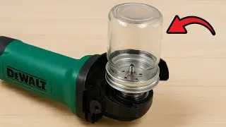 Just 1 Minute! Put a Plastic Bottle on an Angle Grinder &ndash; The Magic Will Shock You!😱