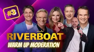 MDR RIVERBOAT | Moderation Warm Up 🎤 | Teil 3 Interaktion & Improvisation | Schweppy #moderator