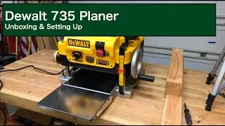 Рубанок Dewalt 735 | Распаковка и настройка