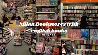 Best Bookstores in Milan with English books📚 | Milan✨
